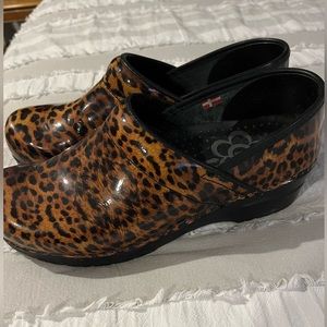Sanita dansko clogs cheetah 39